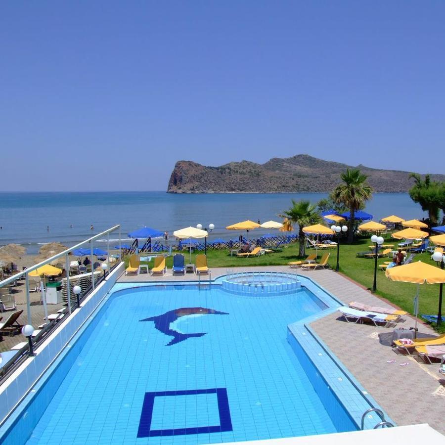 Coral Beach Hotel เอเจีย มารีนา เนีย ไกโดนเนียส ภายนอก รูปภาพ